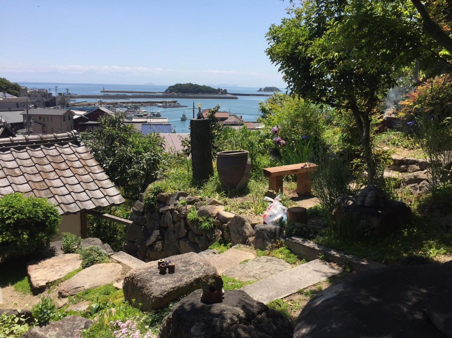 城跡石垣上の絶景古民家宿 鞆城茶屋庵 Tomo エクステリア 写真